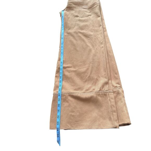 OhSevenDays Brown Copper High Waisted Pick Pocket Wide Leg Trousers Size XL - Picture 15 of 16